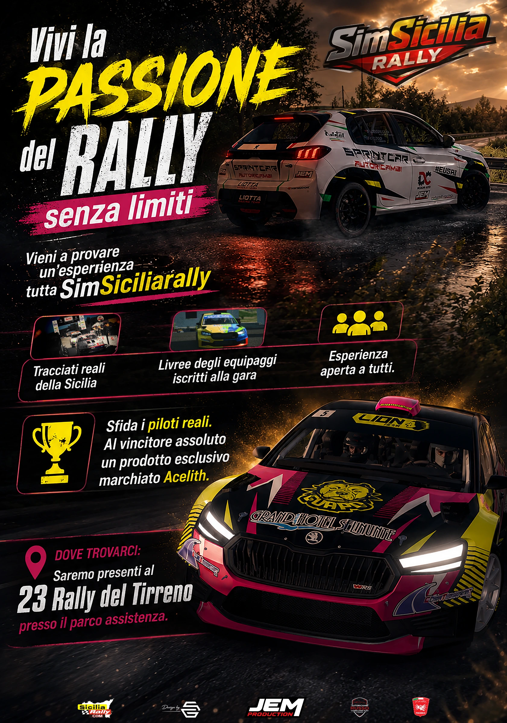 Dal virtuale al cuore pulsante del motorsport reale.